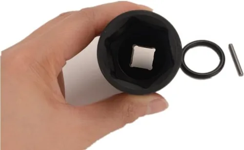 Miniatura 6 de FLZOSPER Toma de impacto de 6 puntos de 1/2 pulgada x 0.394 in de profundidad, 42 CR-MO