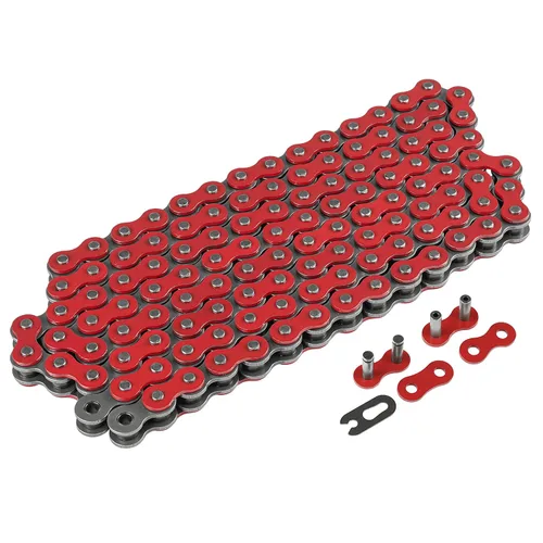 Miniatura 6 de Caltric Cadena de transmisión roja compatible con Honda Cbr600Ra Cbr600Rr Abs 2007-2018 525-Chain