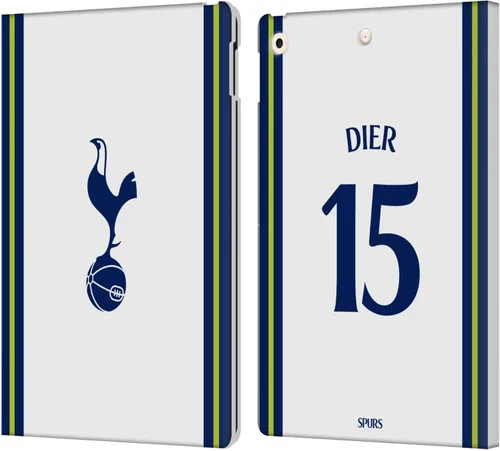 Miniatura 18 de Head Case Designs Officially Licensed Tottenham Hotspur F.C. Cristian Romero 2022/23 Players Home Kit Leather Wallet Case Compatible with Apple iPad