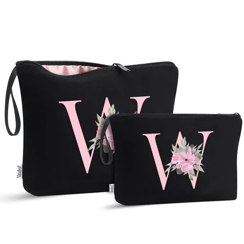 Miniatura 33 de Vavabox A-Z Bolsa de Maquillaje Personalizada, Regalos de Cumpleaños para Mujeres y Mamá, Regalos para la Mejor Amiga, Bolsa de Cosméticos