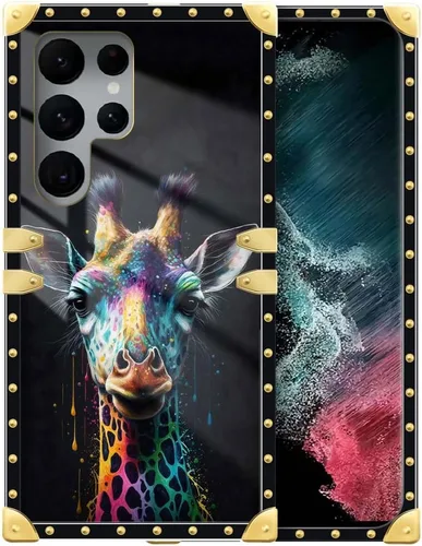 Miniatura 9 de Funda compatible con Samsung Galaxy S22 Ultra, funda protectora de TPU suave a prueba de golpes de 4 libélulas en la flor para Samsung Galaxy S22