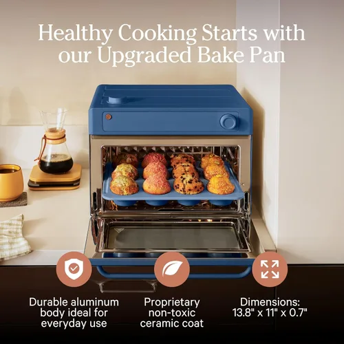Miniatura 5 de Our Place Wonder Oven & Essentials Kit Horno tostador con freidora de aire 6 en 1 con infusión de vapor Combo de horno de convección de encimera