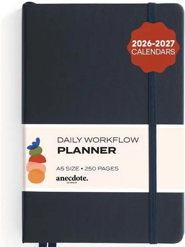 Miniatura 11 de Planificador Anecdote 2026: Un Planificador Mensual, Semanal y Diario 2026 para Planificar tu Éxito - Tamaño A5 Tapa Dura Comienza en Cualquier Negro