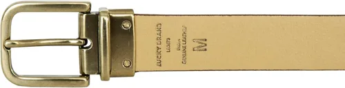 Miniatura 4 de Lucky Brand Women's Reversible Smooth Leather Belt with Old English Brass Harness Buckle