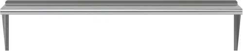 Miniatura 4 de AmGood Estante de pared de acero inoxidable de 60 pulgadas de largo x 14 pulgadas de profundidad Certificado NSF Estantería de metal