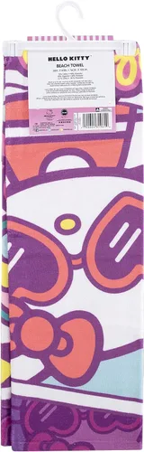 Miniatura 5 de NORTHWEST Toalla de playa Hello Kitty, 30 x 60 pulgadas, verano fresco (paquete de 6)