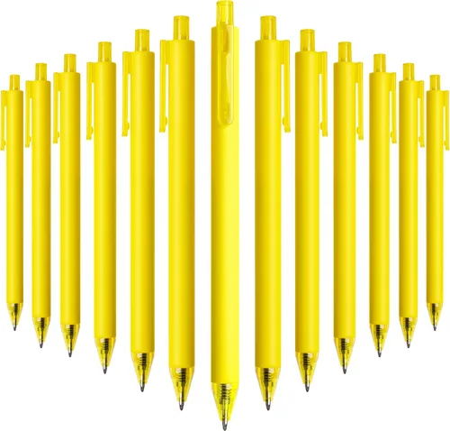 Miniatura 9 de CRYLLIS Bolígrafos a granel, paquete de 50 bolígrafos para bolígrafos de tinta negra, escritura suave, sin manchas, suministros de oficina, regalos