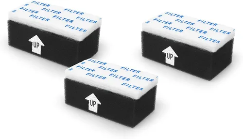 Miniatura 2 de Fette Filter - Conjunto de filtro de espuma de vacío compatible con la aspiradora inalámbrica Hoover Impulse BH53020. Comparar con la pieza #