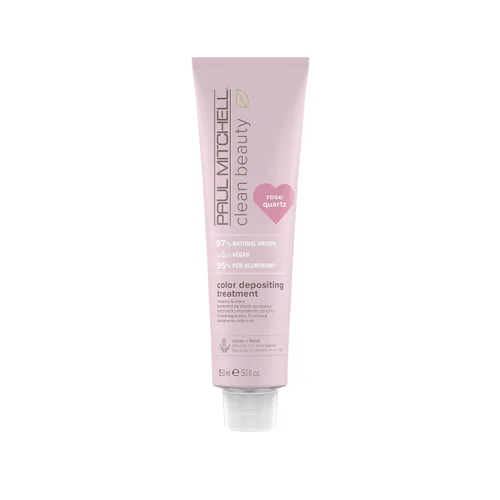 Miniatura 6 de Paul Mitchell Clean Beauty Color-Depositing Treatment, For Refreshing + Protecting Color-Treated Hair Brillo