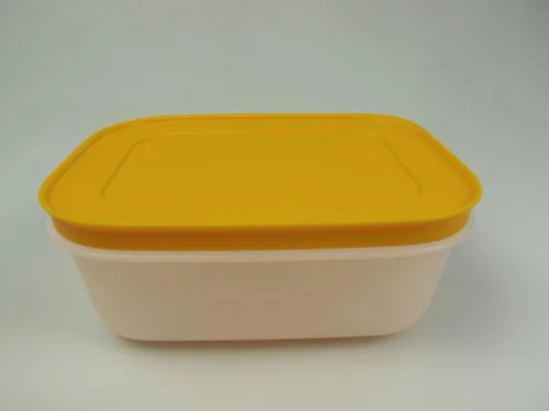 Miniatura 2 de Tupperware Recipientes para congelador de 15.2 fl oz en blanco naranja con tapa