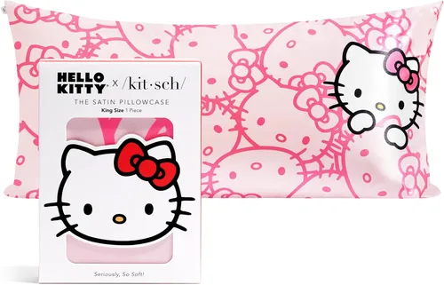 Miniatura 9 de Lisa Frank x Kitsch - Funda de almohada de satén con cremallera para cabello y piel, más suave que las fundas de almohada de seda, funda de almohada