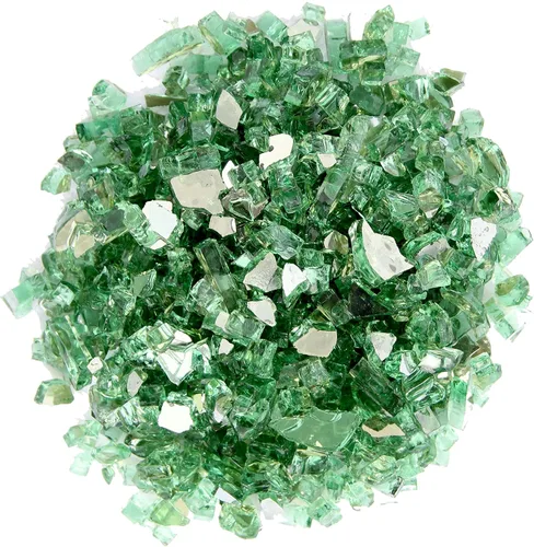 Miniatura 13 de Hiland RGLASS-AQ Vidrio para Hoguera en Aqua, Clasificación de Temperatura Extrema, Bueno para Propano o Gas Natural, 10 Libras, 10 lb (Paquete de 2)