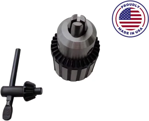 Miniatura 4 de Wen 4208 - Portabrocas de 1/2 pulgada sin llave resistente de 1/2 pulgada - Portabrocas de repuesto - Fabricado en los Estados Unidos