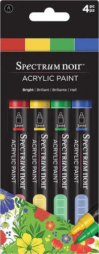 Miniatura 7 de Rotuladores de pintura acrílica mezclables a base de agua, secado rápido y opaco, perfectos para capas, punta fina de bala, esencial