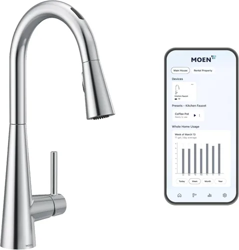 Miniatura 11 de Moen 7864EWSRS Sleek Reflex Motionsense, 7864ORB Bronce frotado con aceite