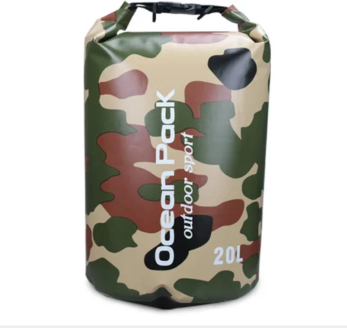 Miniatura 19 de Dry Sack - Mochila deportiva flotante impermeable para cuarentena de 2L/3L/5L/10L/15L/20L/30L para canotaje, kayak, senderismo, snowboard, camping