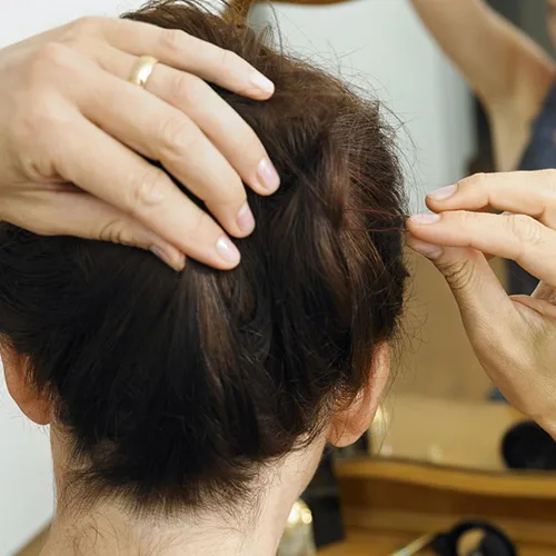 Miniatura 5 de Tbestmax 300 alfileres de moño en forma de U, para sujetar el pelo de ballet, red de pelo para mujer, 2.3 pulgadas, marrón 6CM Marrón - 300 Pcs