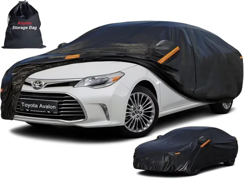 Miniatura 53 de Kayme - Cubierta completa impermeable de 7 capas para Honda Civic Sedán/Coupé (1991-2024), apta para todo clima, protección p/exteriores contra