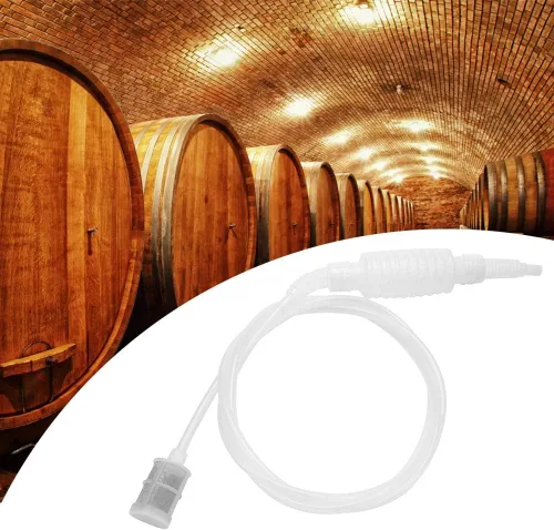 Miniatura 4 de Wine Tube JTLB 21 * 17 * 5 Home Brew Syphon Filtro Tubo Manguera Cerveza Vino Fabricación Herramienta