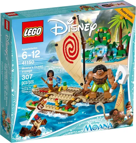 LEGO L Disney Viaje por el océano de la Princesa Moana 41150, juguete Moana de Disney