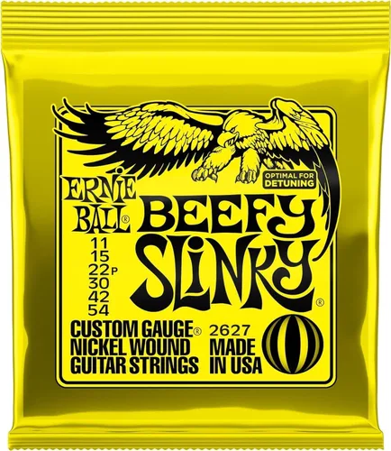 Miniatura 24 de Ernie Ball Regular Slinky - Cuerdas de guitarra eléctrica de níquel enrollado, 6 unidades, calibre 10-46 Regular (38-56)