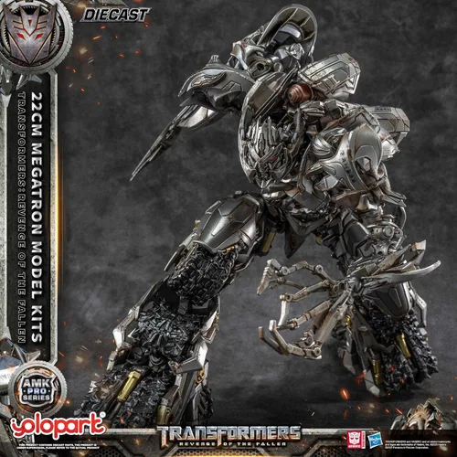Miniatura 6 de YOLOPARK Megatron Transformers Juguetes Revenge of The Fallen Figura de Acción - Versión Fundida, Serie AMK PRO 8.66 Pulgadas Kit