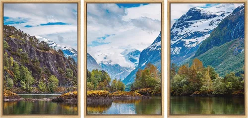 Miniatura 65 de wall26 Lienzo enmarcado para pared, juego de arte debajo de los tallos de bambú verde, naturaleza, desierto, fotografía, realismo, contemporáneo