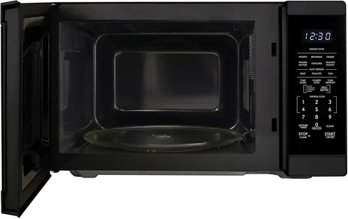 Miniatura 11 de SHARP Horno microondas para encimera con plato giratorio extraíble de 12.4 pulgadas, 1100 vatios, 1.4 pies cúbicos, color negro