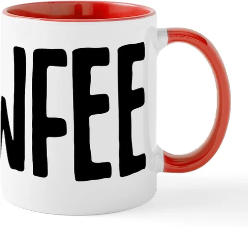 Miniatura 18 de CafePress Cawfee - Taza de café de cerámica (11.0 fl oz)