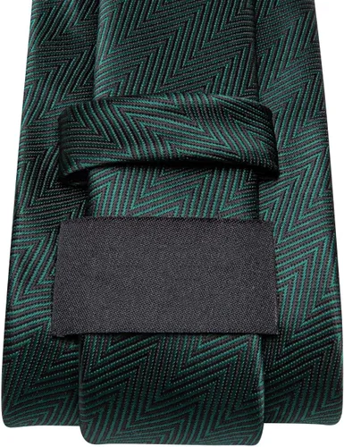 Miniatura 32 de Dubulle Corbata tejida de cachemira para hombre y gemelos de pañuelo para hombre, conjunto de gemelos para boda formal y negocios