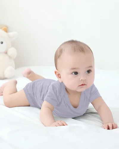 Miniatura 33 de GUISBY Body de manga corta para bebé, rayón de verano, recién nacido, niños y niñas, 0-24 meses