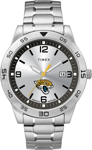 Miniatura 9 de Timex Tribute Reloj de cuarzo para hombre Citation de 42 mm con correa de acero inoxidable