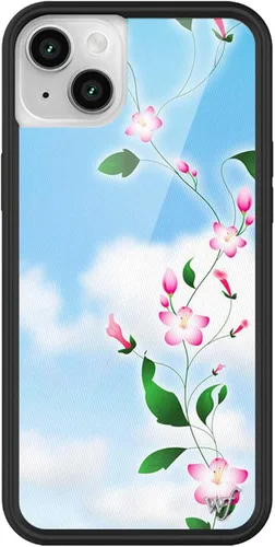 Miniatura 10 de Fundas Wildflower - Realización Par x Devon Lee Carlson, Compatible con Apple iPhone 13/14 Rojo, Ranas, Colaboración - Protector de goma negro