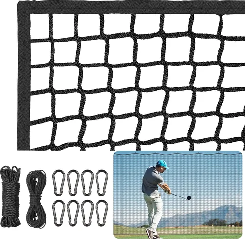 Miniatura 8 de Heavy Duty Golf Practice Net, High-Impact Golf Hitting Net for Indoor/Outdoor Use