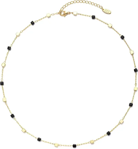 Gargantilla con cuentas, hecha a mano, gargantilla de piedra de cristal curativo, collares de piedras preciosas bohemias, collares dorados de verano
