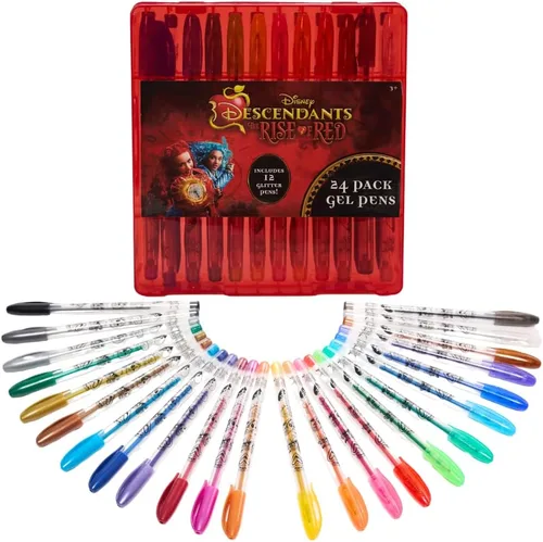 Miniatura 18 de Innovative Designs Beetlejuice - Juego de bolígrafos de gel para niños, paquete de 24 con bolígrafos de gel con purpurina, bonitos bolígrafos