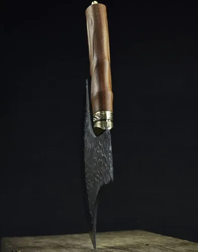 Cuchilla de cuchillo de carne, hacha especial de corte de huesos de China Longquan, hacha forjada a mano, cuchillo de chef afilado y duradero (color