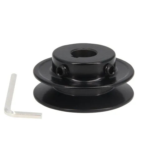Miniatura 15 de AK30-5/8 pulgadas perforadas poleas de banda de ranura única 3.0 "OD 5/8" Bore V-Belt polea polea de correa de hierro fundido para correa en V