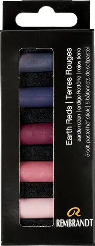 Miniatura 13 de Rembrandt Juego de micro pastel suave, 10 barras de media pieza, selección de tonos oscuros Dark Shades