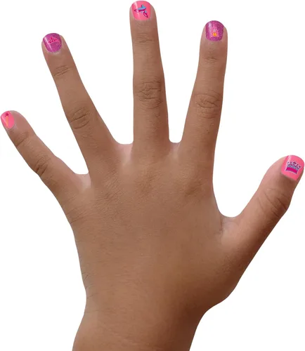 Miniatura 3 de Piggy Paint Esmalte de uñas para niñas 100% no tóxico, seguro, libre de crueldad, vegano y de bajo olor para niños, Pretty Princess
