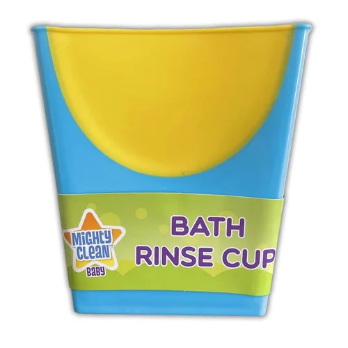 Miniatura 2 de Mighty Clean Baby Taza de enjuague de champú Cubo de enjuague de baño para bebés para lavar el cabello y lavar el champú protegiendo los ojos