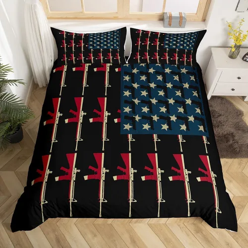 Miniatura 46 de Erosebridal Juego de ropa de cama con diseño de galaxia tamaño matrimonial, diseño de atrapasueños con temática bohemia, juego de funda de edredón