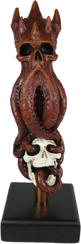 Miniatura 13 de Ebros - Figura decorativa de mango de grifo de cerveza con base de exhibición, asas decorativas coleccionables de calidad para microcervecería