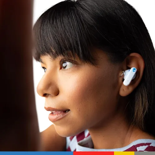 Miniatura 7 de Skullcandy EcoBuds - Auriculares inalámbricos sostenibles, auriculares Bluetooth, hasta 8 horas de batería, ajuste de aislamiento de ruido, funda