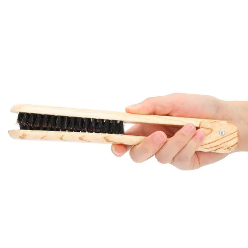 Miniatura 6 de Peine alisador de cabello, cepillo de pelo con abrazadera de doble cara, cepillos alisadores de peluquería para bricolaje, peluquería, peine