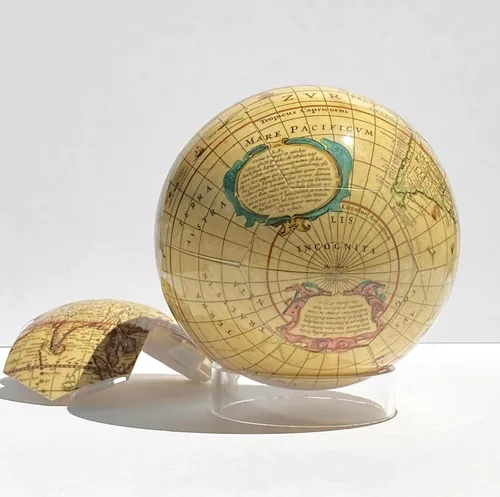 Miniatura 4 de Antique Earth - Globo magnético Snapspheres - 4