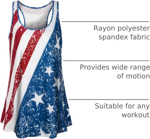 Miniatura 73 de Cestyle - Camiseta sin mangas para mujer, cuello redondo, corte holgado, para entrenamiento