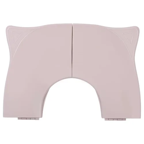 Miniatura 2 de THREE LITTLE TOTS - Asiento portátil moderno y seguro, asiento de entrenamiento plegable de viaje rosa rubor para niñas y niños, se adapta a