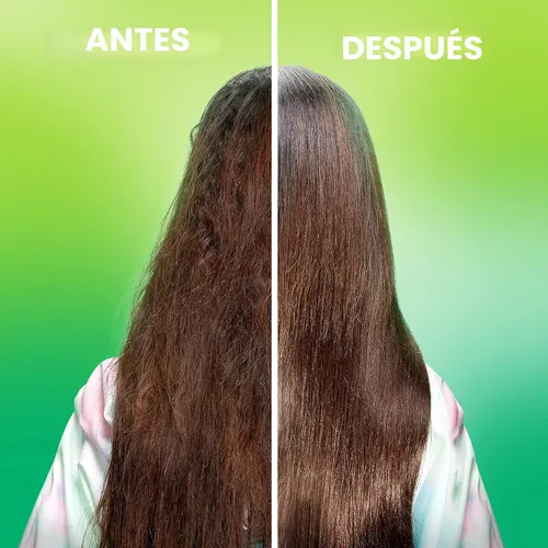 Miniatura 4 de Garnier Fructis Sleek & Shine - Aceite Suavizante Marroquí Sleek para cabello encrespado y seco, aceite de argán, 3.75 Fl Oz, 2
