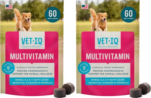 Miniatura 10 de VetIQ Suplemento multivitamínico para perros, apoya la función cerebral activa, el sistema inmunológico y el sistema digestivo, multivitamínico